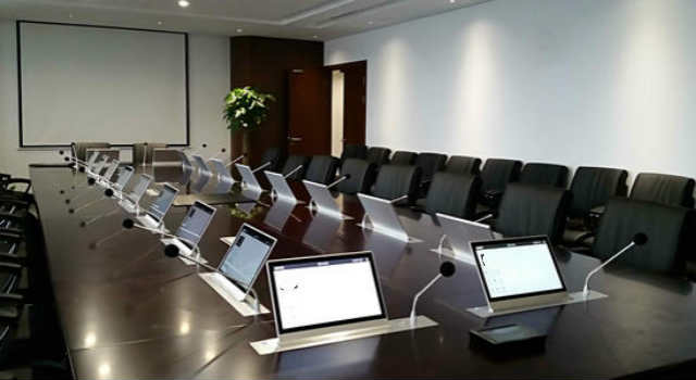 无纸化集会体系液晶起落机电处理计划